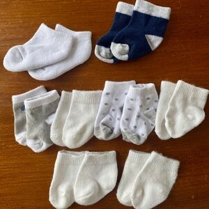 Newborn baby boy socks